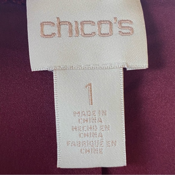 Chico’s lace and faux suede jacket - Picture 14 of 16